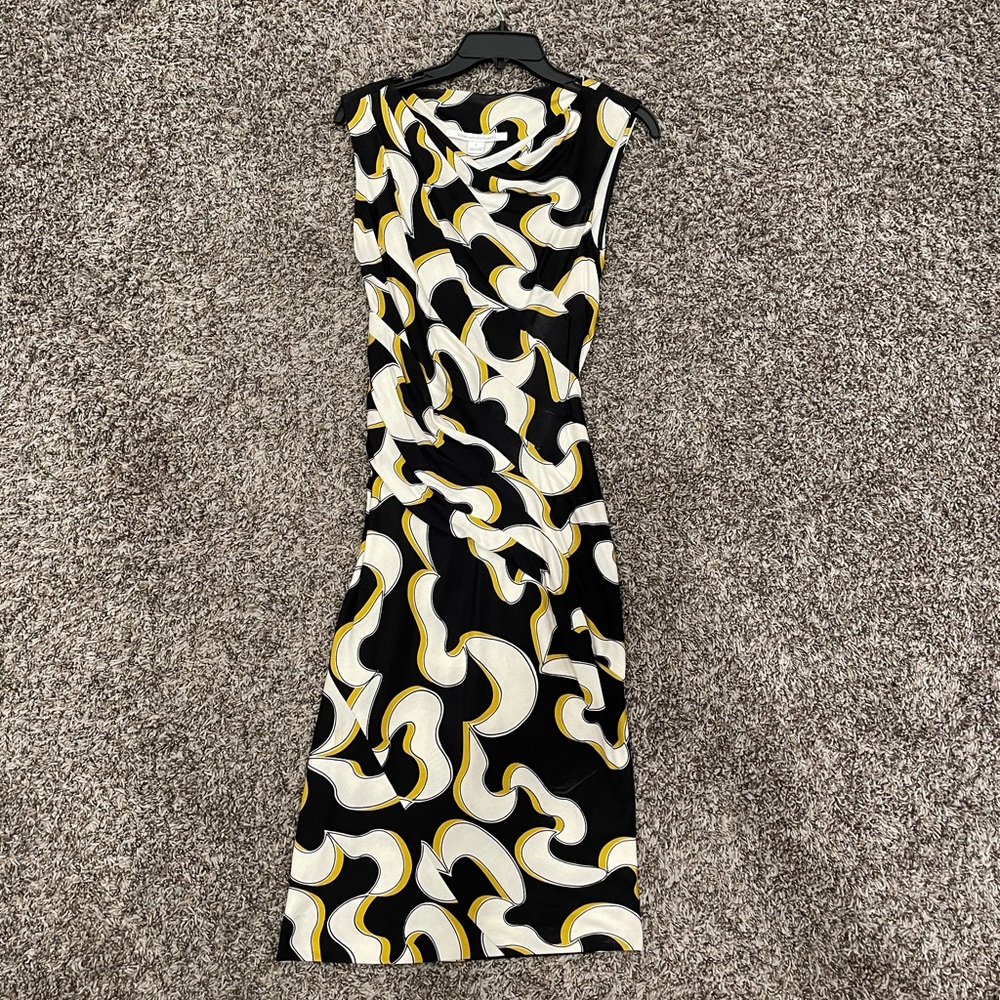 Diane von Furstenburg midi shell dress 0